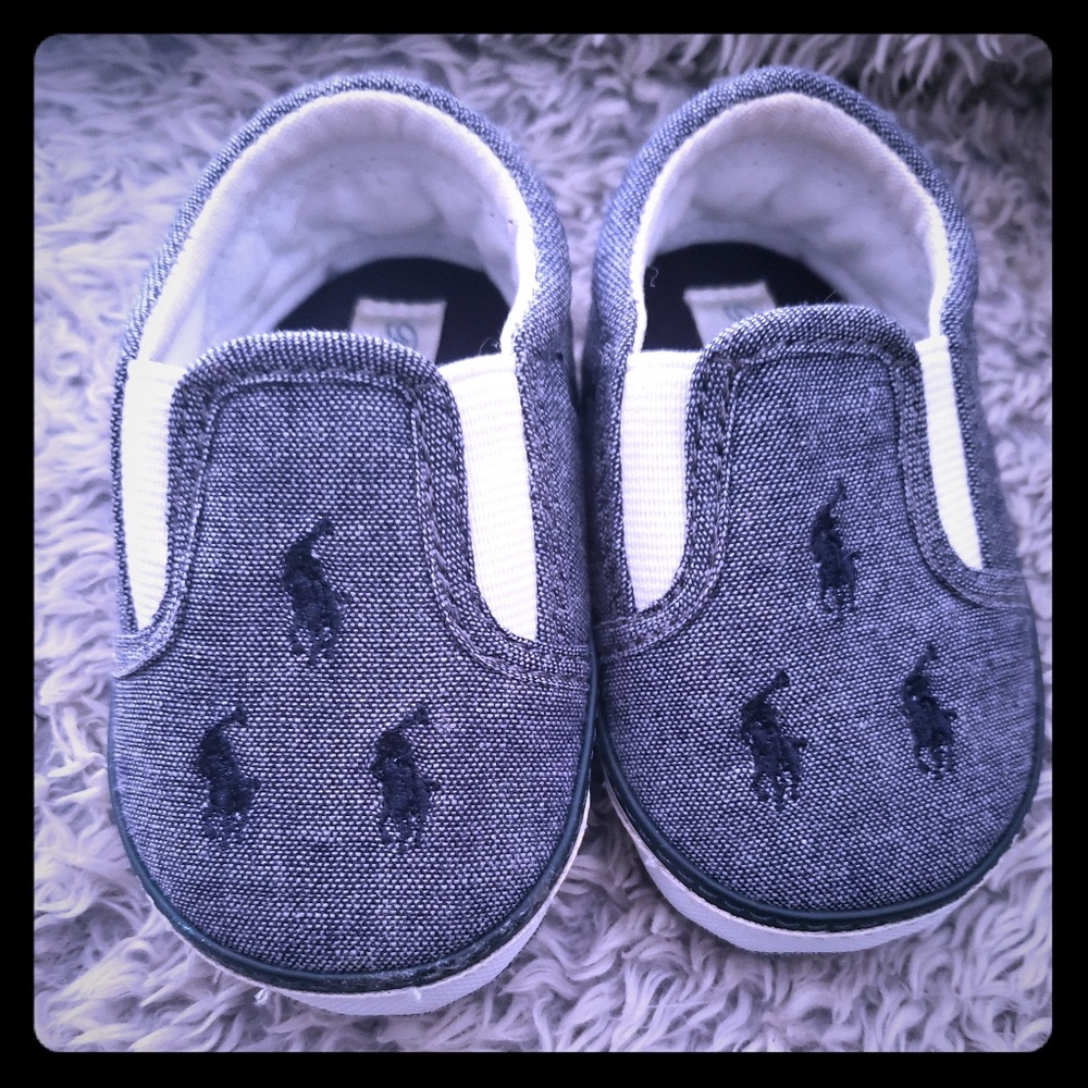 AUTHENTIC RALPH LAUREN POLO SHOES *Newborn*